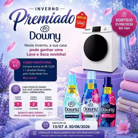 Catálogo Rede Vivo | Promoções especiais em andamento | 2026-07-13T00:00:00.000Z - 2026-08-30T00:00:00.000Z