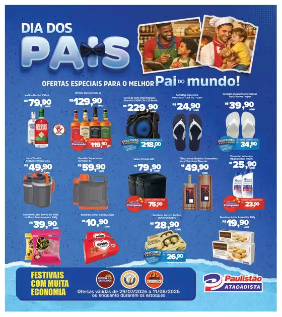 Catálogo Paulistão Atacadista | Ofertas especiais para você | 2026-07-29T00:00:00.000Z - 2026-08-11T00:00:00.000Z