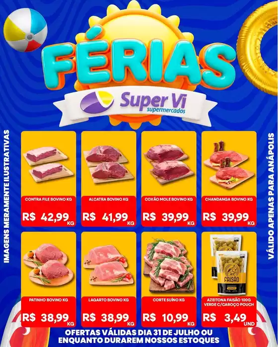 Catálogo Supervi Supermercados | Grandes descontos em produtos selecionados | 2026-07-31T00:00:00.000Z - 2026-07-31T00:00:00.000Z