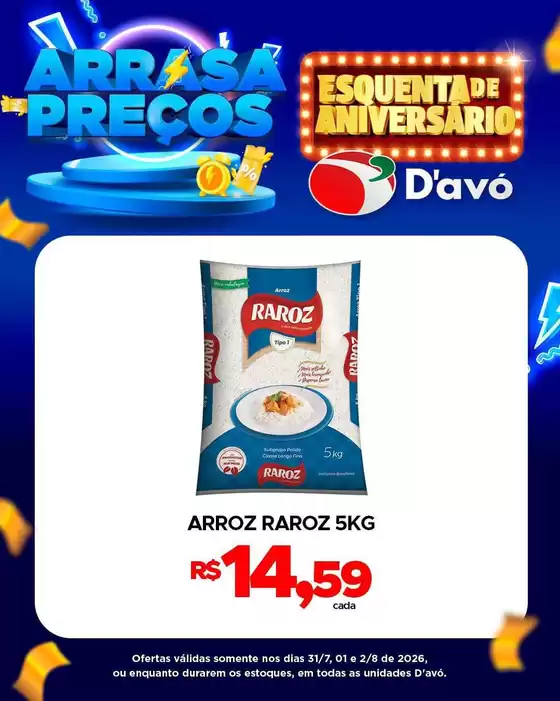 Catálogo D’avó Farma em Uberaba | Encarte Davó Farma | 2026-07-31T00:00:00.000Z - 2026-08-02T00:00:00.000Z