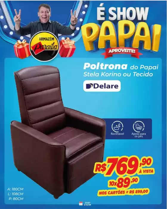 Catálogo Armazém Paraíba | Encarte Armazém Paraíba | 2026-07-27T00:00:00.000Z - 2026-08-02T00:00:00.000Z
