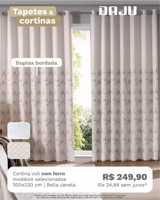 Catálogo Daju em Quatro Barras | Encarte Daju | 2026-07-31T00:00:00.000Z - 2026-08-03T00:00:00.000Z