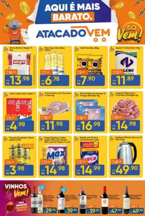 Catálogo ATACADO VEM | Descontos e promoções | 2026-07-31T00:00:00.000Z - 2026-08-05T00:00:00.000Z