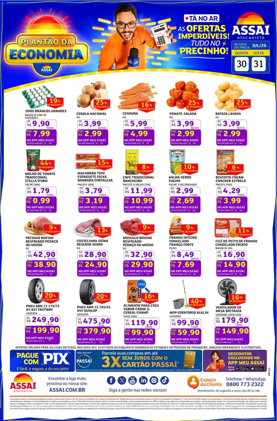 Catálogo Assaí Atacadista | Encarte Assaí Atacadista 49414-102 | 2026-07-31T00:00:00.000Z - 2026-07-31T00:00:00.000Z