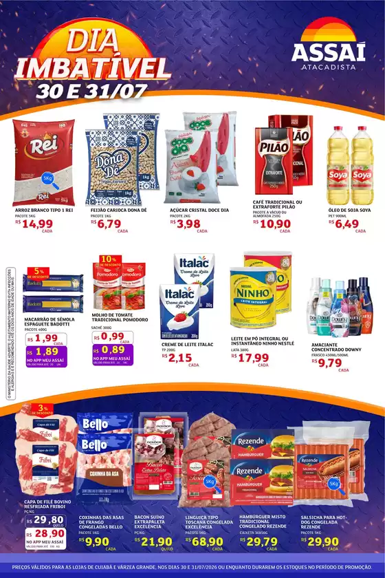 Catálogo Assaí Atacadista | Encarte Assaí Atacadista 49417-976 | 2026-07-31T00:00:00.000Z - 2026-07-31T00:00:00.000Z