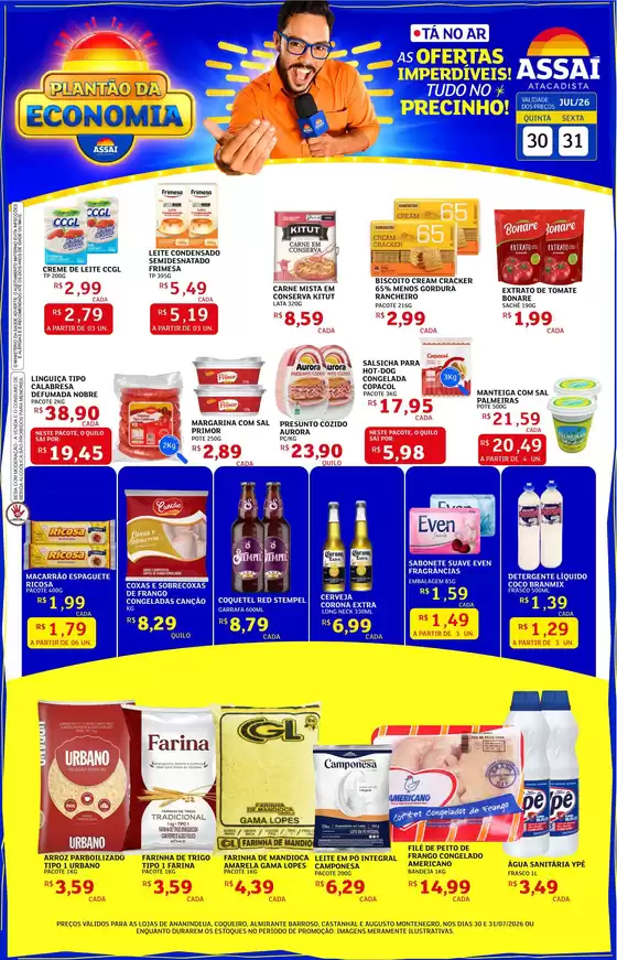 Catálogo Assaí Atacadista | Encarte Assaí Atacadista 49572-63 | 2026-07-31T00:00:00.000Z - 2026-07-31T00:00:00.000Z
