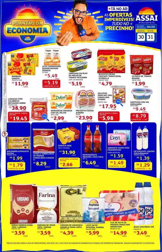 Catálogo Assaí Atacadista | Encarte Assaí Atacadista 49572-64 | 2026-07-31T00:00:00.000Z - 2026-07-31T00:00:00.000Z