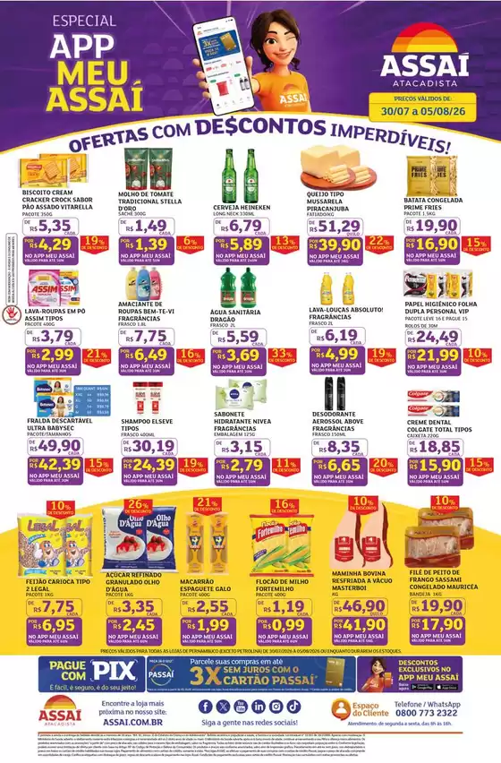 Catálogo Assaí Atacadista | Encarte Assaí Atacadista 168729-571 | 2026-07-31T00:00:00.000Z - 2026-08-05T00:00:00.000Z