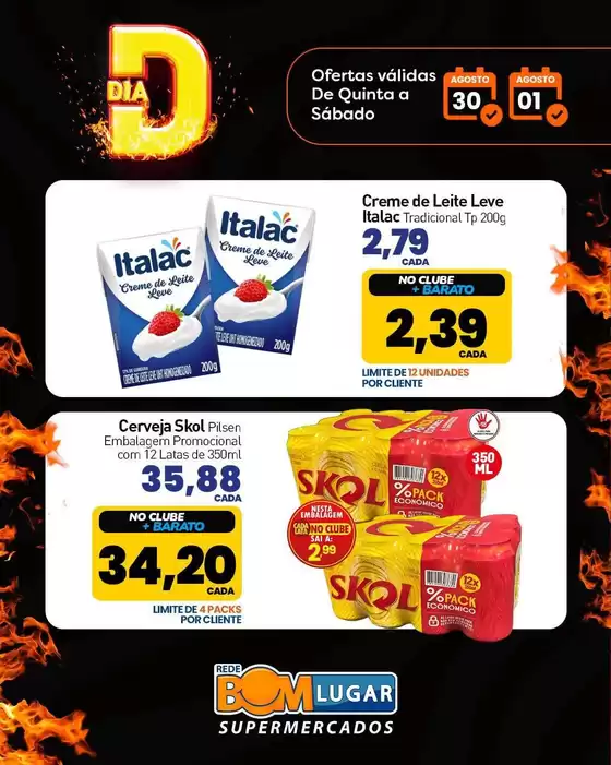 Catálogo Rede Bom Lugar em Gravataí | Promoções especiais em andamento | 2026-07-30T00:00:00.000Z - 2026-08-01T00:00:00.000Z