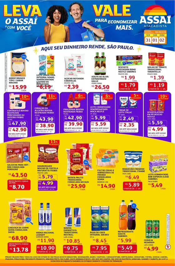 Catálogo Assaí Atacadista | Encarte Assaí Atacadista 48682-963 | 2026-07-31T00:00:00.000Z - 2026-08-02T00:00:00.000Z