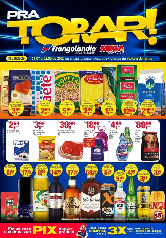 Catálogo Super Frangolândia | Ofertas exclusivas para nossos clientes | 2026-07-31T00:00:00.000Z - 2026-08-02T00:00:00.000Z