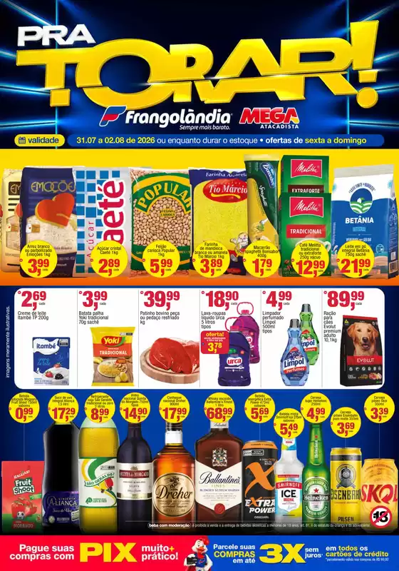 Catálogo Super Frangolândia | Melhores ofertas e descontos | 2026-07-31T00:00:00.000Z - 2026-08-02T00:00:00.000Z