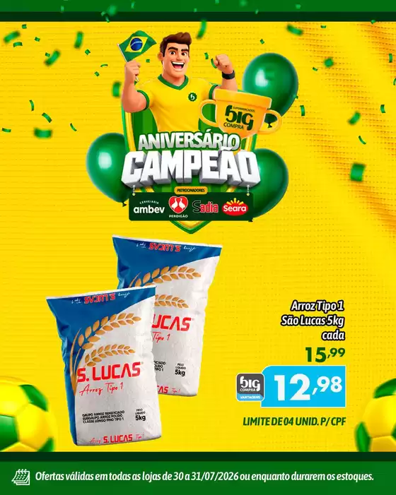 Catálogo Supermercados Big Compra | Ofertas exclusivas | 2026-07-30T00:00:00.000Z - 2026-07-31T00:00:00.000Z