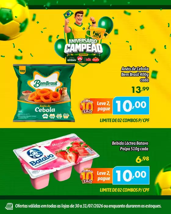 Catálogo Supermercados Big Compra | Pechinchas e ofertas atuais | 2026-07-30T00:00:00.000Z - 2026-07-31T00:00:00.000Z