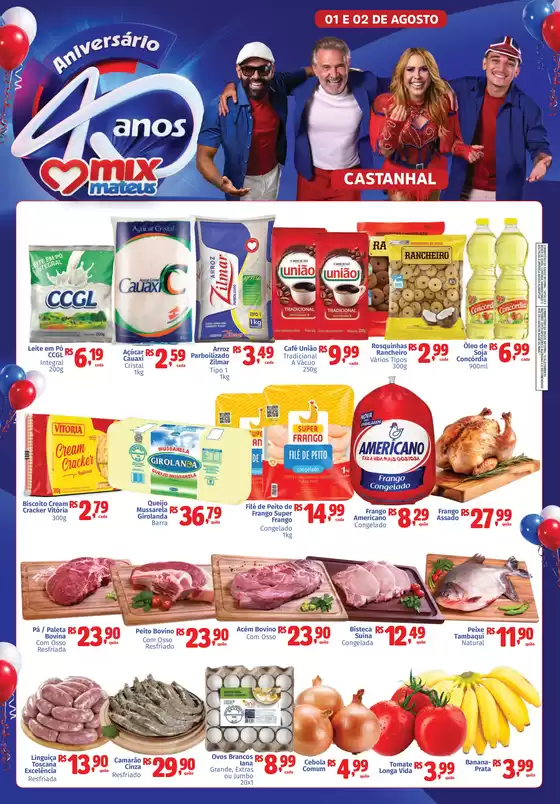 Catálogo Supermercados Mateus | Aniversario | 2026-07-31T00:00:00.000Z - 2026-08-02T00:00:00.000Z