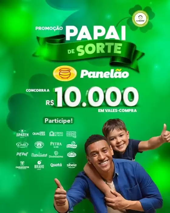 Catálogo Panelão Supermercados | Promoçao Papai de Sorte | 2026-08-03T00:00:00.000Z - 2026-08-05T00:00:00.000Z