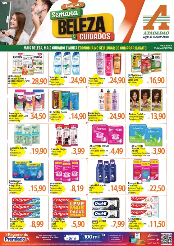 Catálogo Atacadão | Atacadão - Semana Beleza & Cuidados | 2026-08-03T00:00:00.000Z - 2026-08-09T00:00:00.000Z