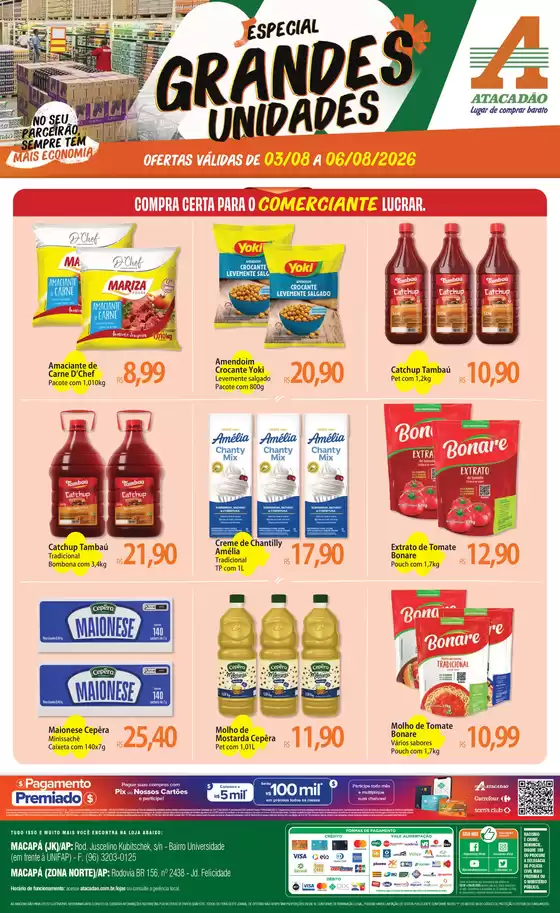 Catálogo Atacadão | Atacadão - Grandes Unidades (G.U.) | 2026-08-03T00:00:00.000Z - 2026-08-06T00:00:00.000Z