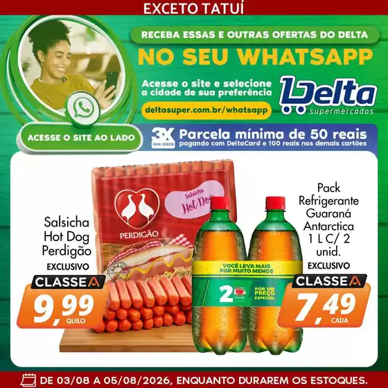 Catálogo Delta Supermercados | Melhores ofertas para compradores econômicos | 2026-08-03T00:00:00.000Z - 2026-08-05T00:00:00.000Z