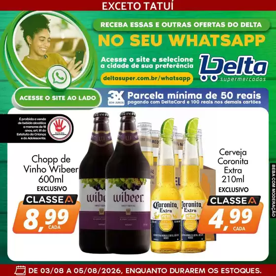 Catálogo Delta Supermercados | Encarte Delta Supermercados | 2026-08-03T00:00:00.000Z - 2026-08-05T00:00:00.000Z