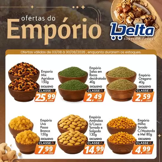 Catálogo Delta Supermercados | Nossas melhores pechinchas | 2026-08-03T00:00:00.000Z - 2026-08-30T00:00:00.000Z