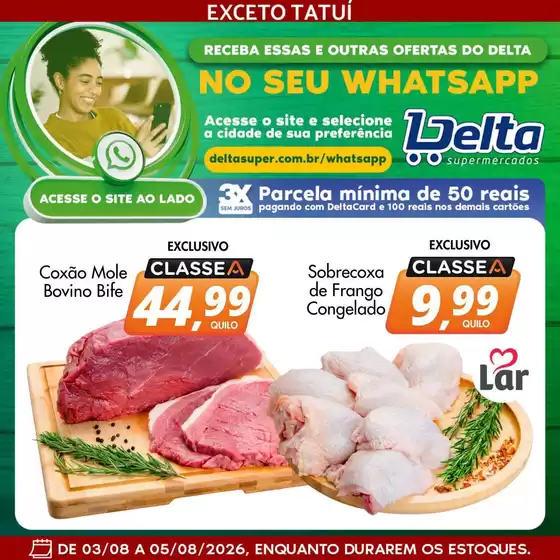 Catálogo Delta Supermercados | Nossas melhores ofertas para você | 2026-08-03T00:00:00.000Z - 2026-08-05T00:00:00.000Z