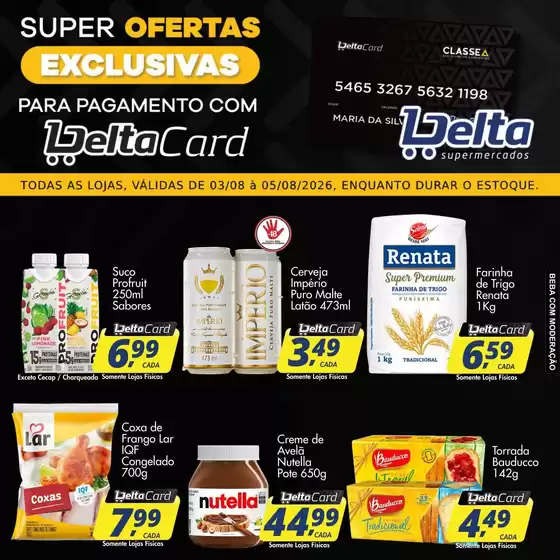Catálogo Delta Supermercados | Promoções especiais em andamento | 2026-08-03T00:00:00.000Z - 2026-08-05T00:00:00.000Z