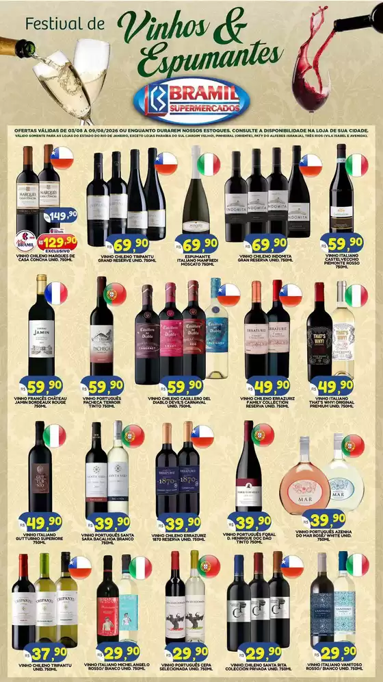 Catálogo Bramil Supermercados | Ofertas para caçadores de pechinchas | 2026-08-03T00:00:00.000Z - 2026-08-09T00:00:00.000Z