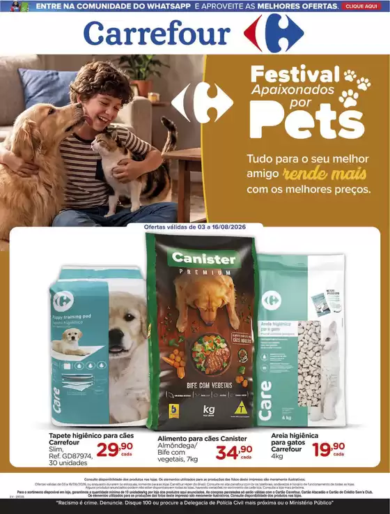 Catálogo Carrefour | REVISTA PET | 2026-08-03T00:00:00.000Z - 2026-08-16T00:00:00.000Z