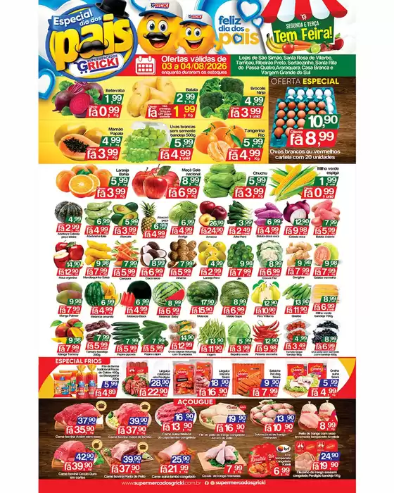 Catálogo Supermercados Gricki | Encarte Supermercados Gricki | 2026-08-03T00:00:00.000Z - 2026-08-04T00:00:00.000Z
