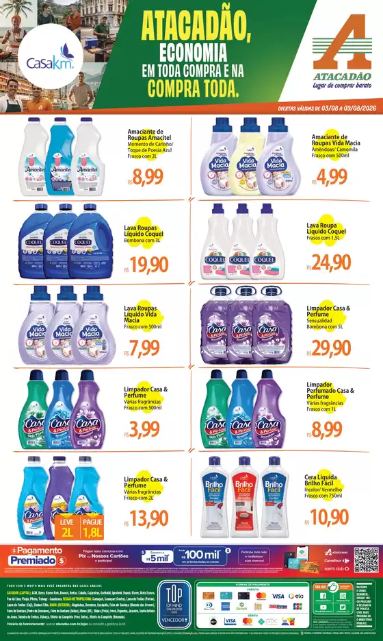Catálogo Atacadão | Atacadão - Limpeza e Perfumaria | 2026-08-03T00:00:00.000Z - 2026-08-09T00:00:00.000Z