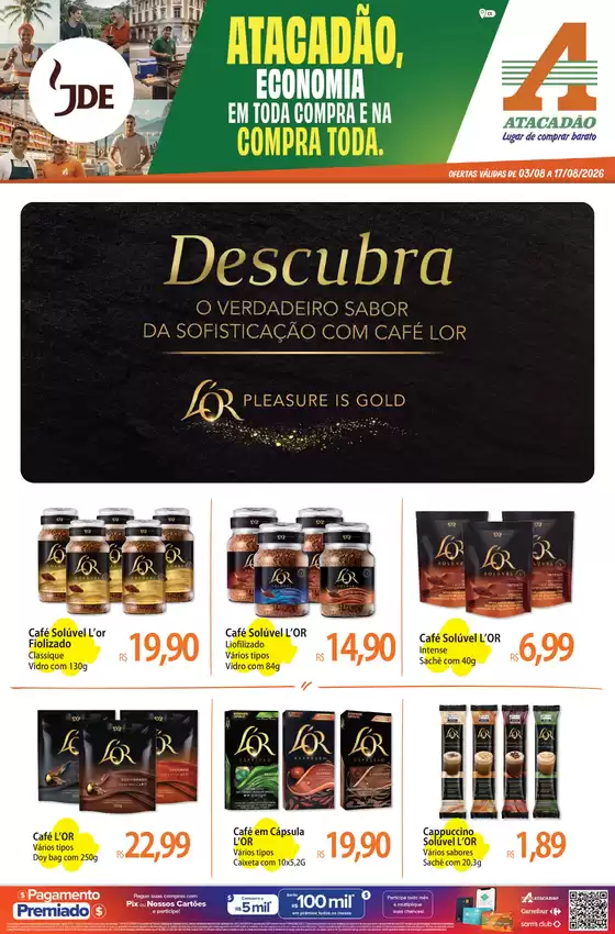 Catálogo Atacadão em Sobral | Atacadão - Cafés | 2026-08-03T00:00:00.000Z - 2026-08-17T00:00:00.000Z