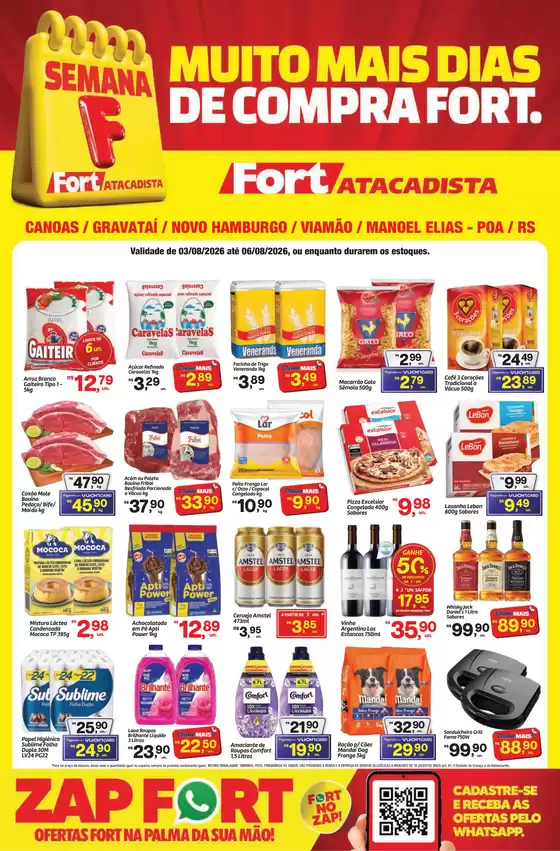 Catálogo Fort Atacadista | RS Fort Semana F Regional 03 a 06 AGO 26 Canoas Final | 2026-08-03T00:00:00.000Z - 2026-08-06T00:00:00.000Z