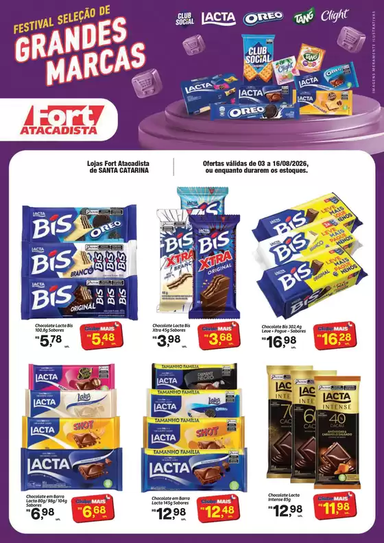 Catálogo Fort Atacadista | SC Fort Mondelez 03 a 16 AGO 26 | 2026-08-03T00:00:00.000Z - 2026-08-16T00:00:00.000Z