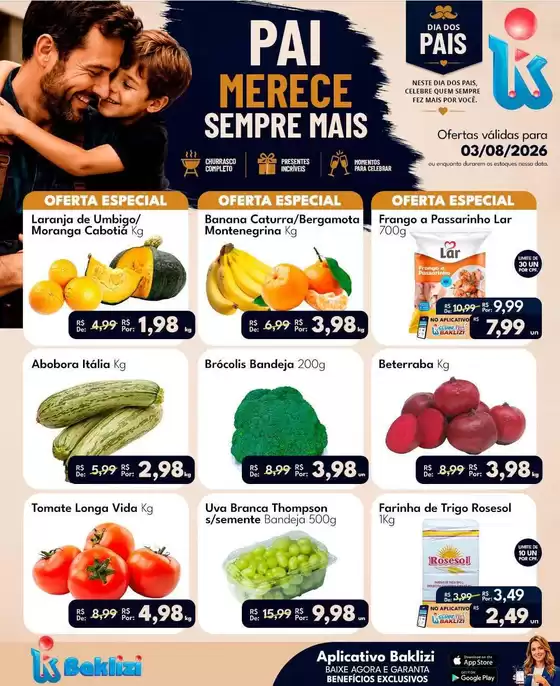 Catálogo Supermercados Baklizi | Encarte Supermercados Baklizi | 2026-08-03T00:00:00.000Z - 2026-08-03T00:00:00.000Z