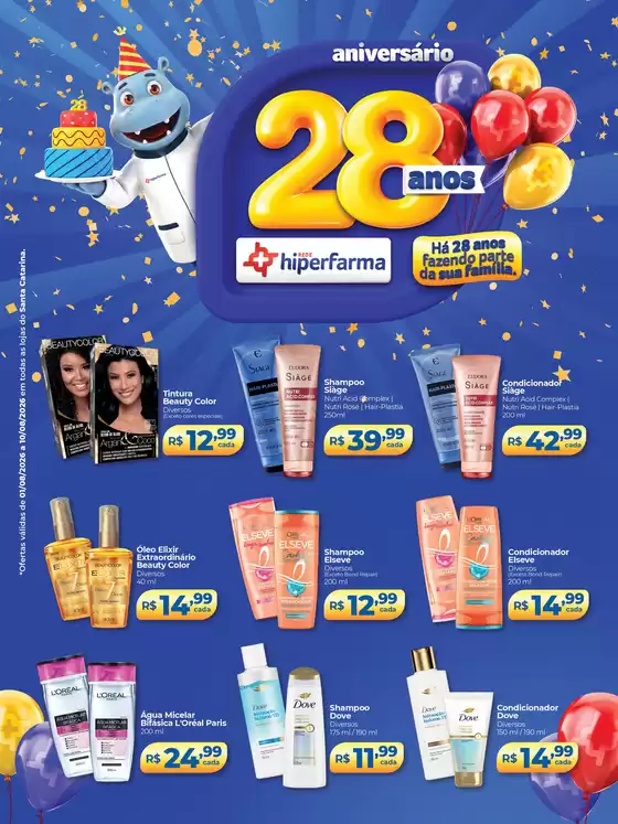 Catálogo Hiper Farma em Imbé | Ofertas e promoções atuais | 2026-08-01T00:00:00.000Z - 2026-08-10T00:00:00.000Z