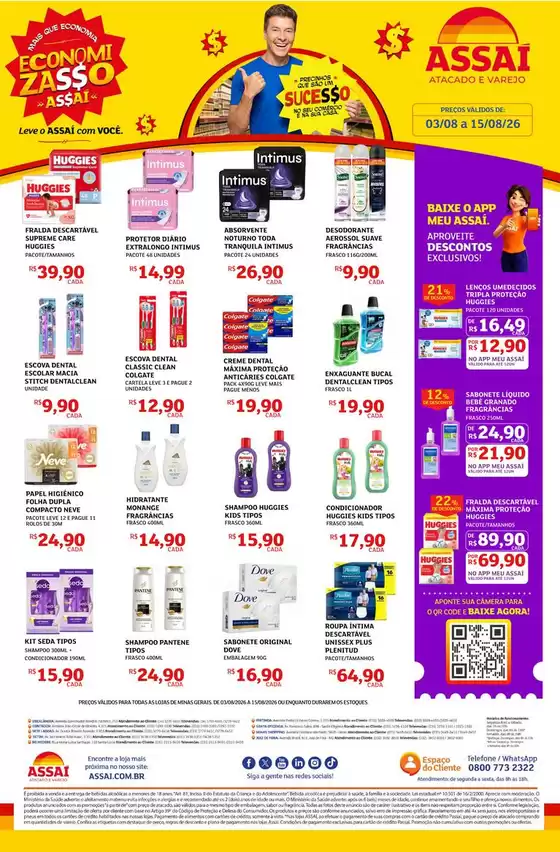 Catálogo Assaí Atacadista em Várzea Paulista | Encarte Assaí Atacadista 169313-525 | 2026-08-03T00:00:00.000Z - 2026-08-15T00:00:00.000Z
