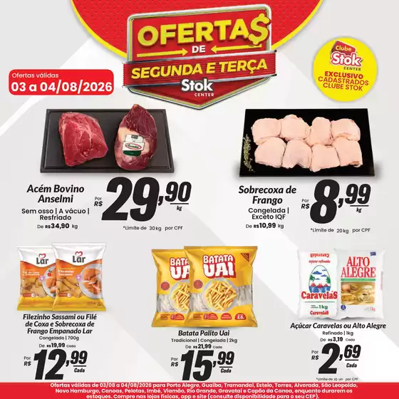 Catálogo Stok Center | 55465 | 2026-08-03T00:00:00.000Z - 2026-08-04T00:00:00.000Z