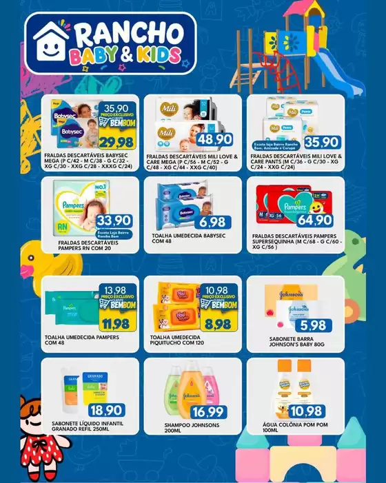 Catálogo Rancho Bom Supermercados | Encarte Rancho Bom Supermercados | 2026-08-03T00:00:00.000Z - 2026-08-03T00:00:00.000Z