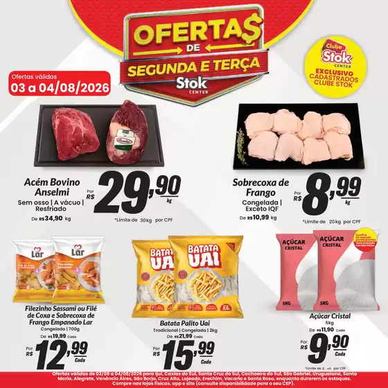 Catálogo Stok Center | 55413 | 2026-08-03T00:00:00.000Z - 2026-08-04T00:00:00.000Z