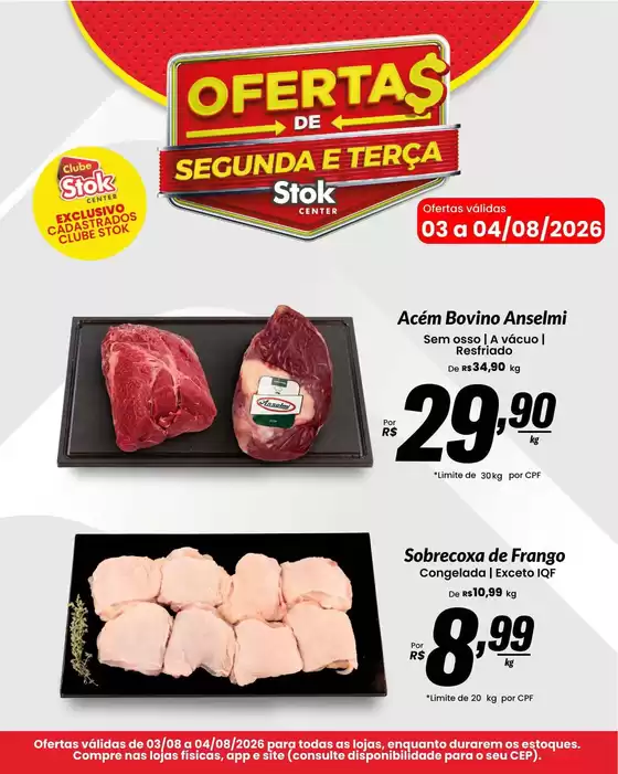 Catálogo Stok Center | Ofertas exclusivas para nossos clientes | 2026-08-03T00:00:00.000Z - 2026-08-04T00:00:00.000Z