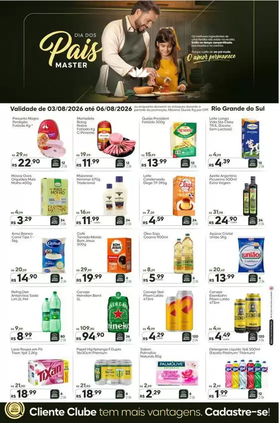 Catálogo Master Supermercados | Semanal master RS | 2026-08-03T00:00:00.000Z - 2026-08-06T00:00:00.000Z