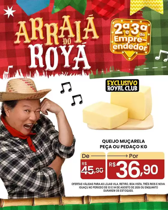 Catálogo Royal Supermercados | Ofertas exclusivas para nossos clientes | 2026-08-03T00:00:00.000Z - 2026-08-04T00:00:00.000Z