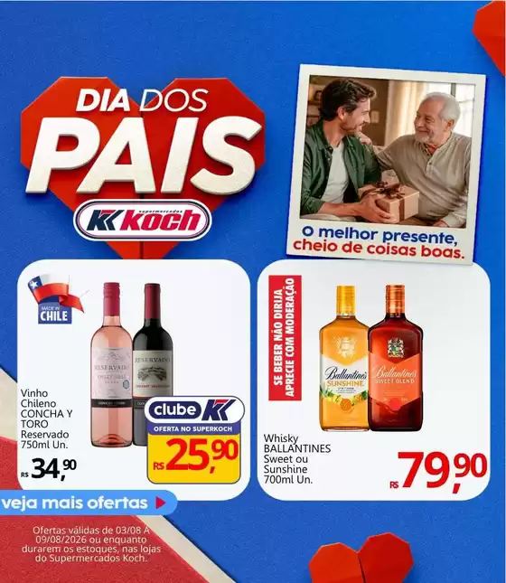 Catálogo Supermercados Koch | Ofertas exclusivas e pechinchas | 2026-08-03T00:00:00.000Z - 2026-08-09T00:00:00.000Z