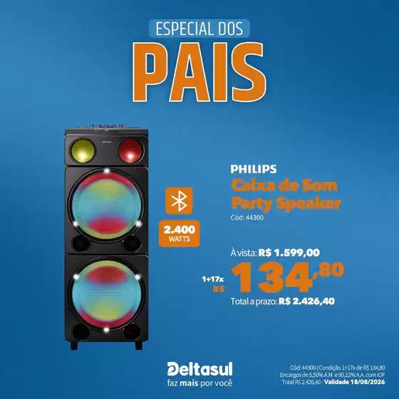 Catálogo Deltasul | Grandes descontos em produtos selecionados | 2026-08-03T00:00:00.000Z - 2026-08-18T00:00:00.000Z