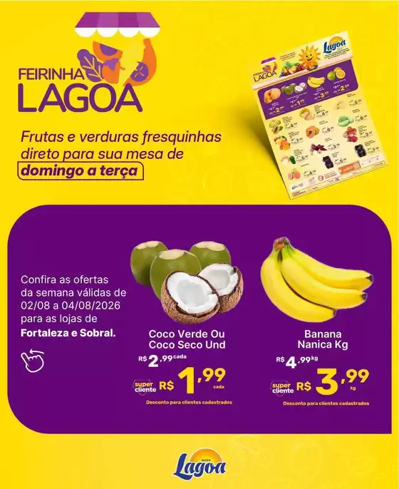 Catálogo Super Lagoa | Grandes descontos em produtos selecionados | 2026-08-02T00:00:00.000Z - 2026-08-04T00:00:00.000Z