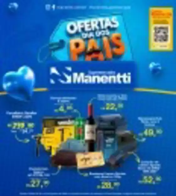 Catálogo Supermercados Manentti | Dia Das Pais | 2026-08-03T00:00:00.000Z - 2026-08-16T00:00:00.000Z