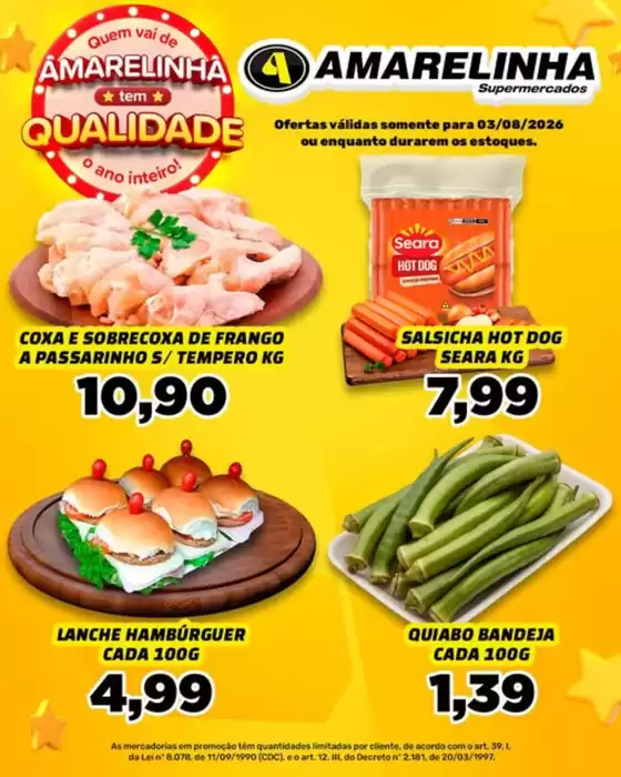 Catálogo Amarelinha Supermercados | Especial ofertas  | 2026-08-03T00:00:00.000Z - 2026-08-03T00:00:00.000Z