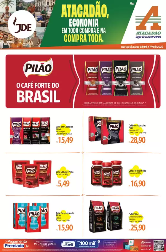Catálogo Atacadão | Atacadão - Cafés | 2026-08-03T00:00:00.000Z - 2026-08-17T00:00:00.000Z