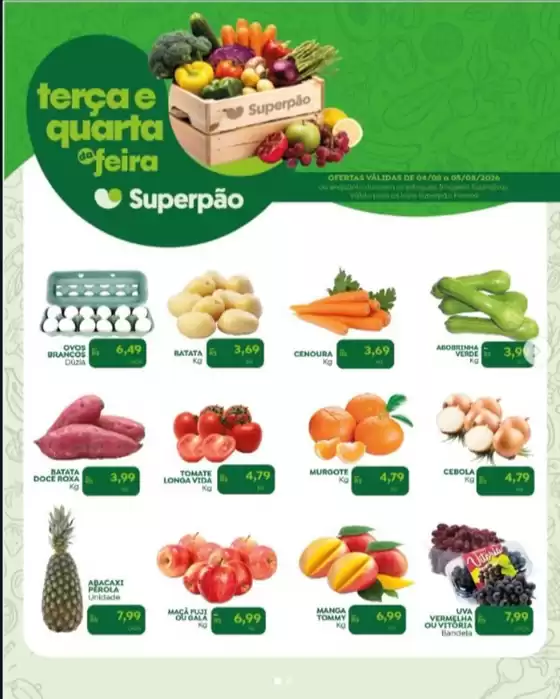 Catálogo Superpão | TERÇA E QUARTA DE FEIRA | 2026-08-04T00:00:00.000Z - 2026-08-05T00:00:00.000Z